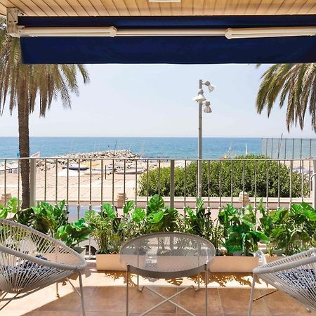 Apartamento Primera Linea De Mar Con Espectaculares Vistas Leilighet Sant Pol De Mar Eksteriør bilde